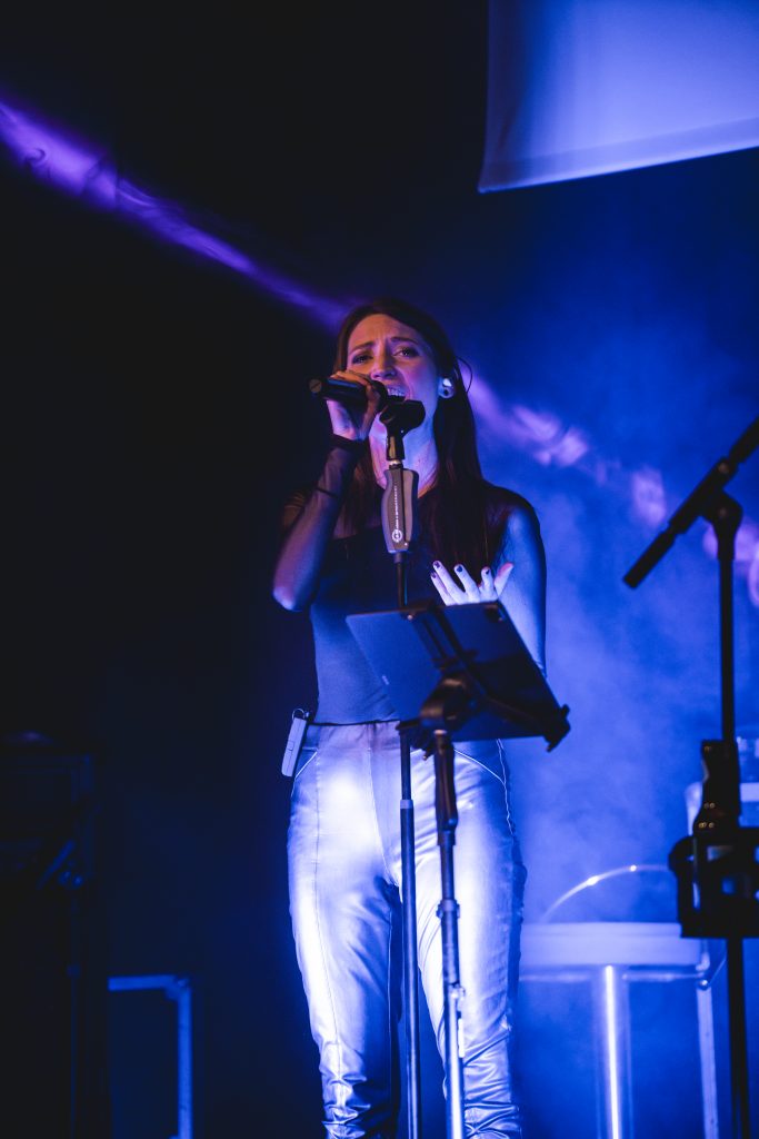 Sängerin videografisch festgehalten von erger media selb